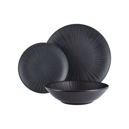 Vajilla 12pzs Plato Llano 26cm Plato Hondo 20cm Plato De Postre 19cm Moods San Ignacio_1