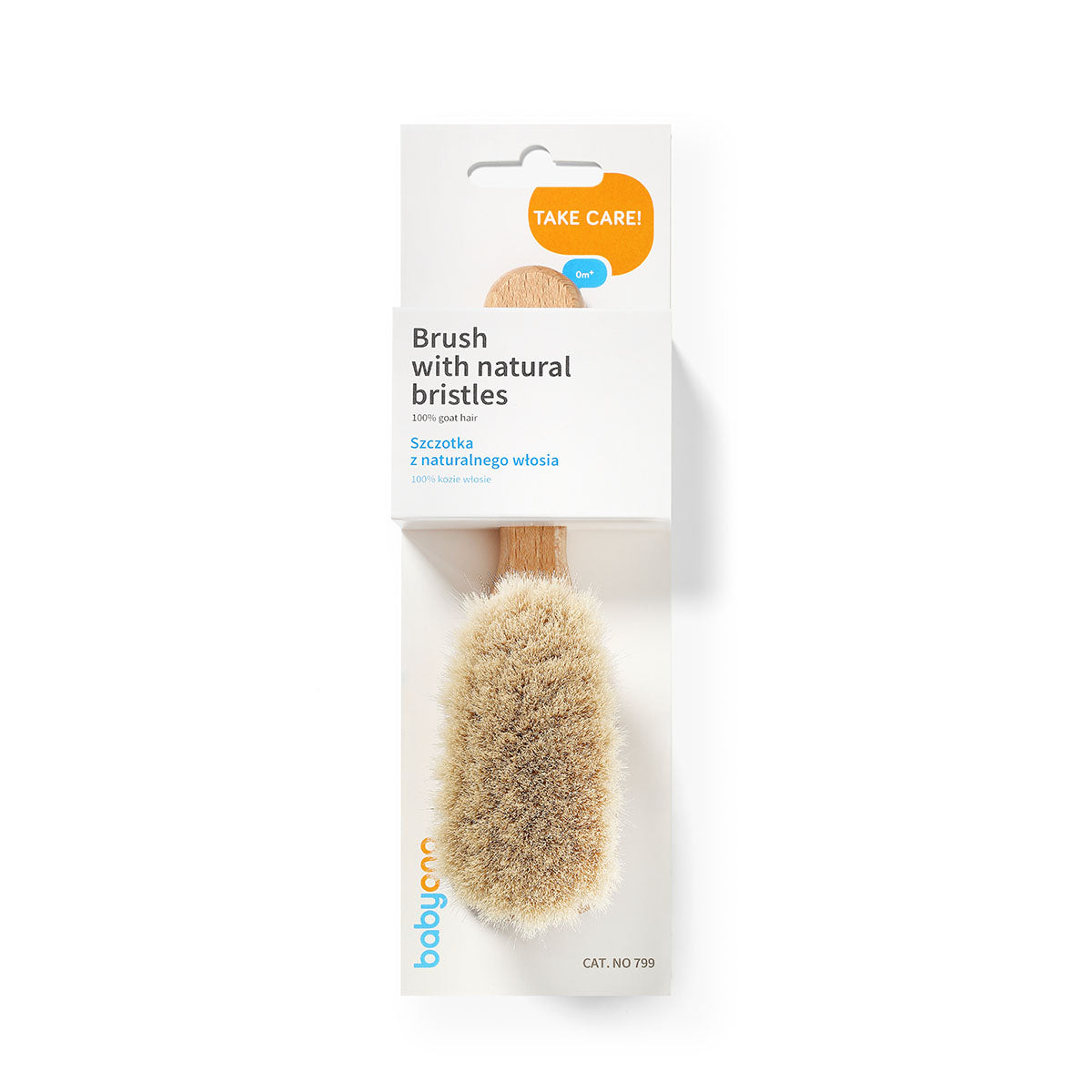 Babyono Peine Para Bebé Wood Con Cerdas Natuales Extra Suaves | Peina Sin Tirones Y Mima Su Cabecita Sensible_5