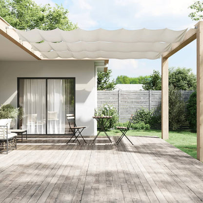 Vidaxl Toldo Vertical Blanco 100x360 Cm Tela Oxford_1