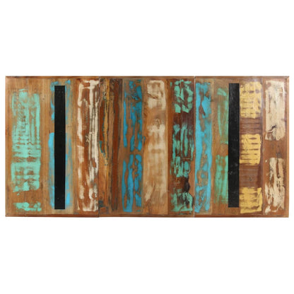 Mesa De Comedor De Madera Maciza Reciclada 160x80x76 Cm_2
