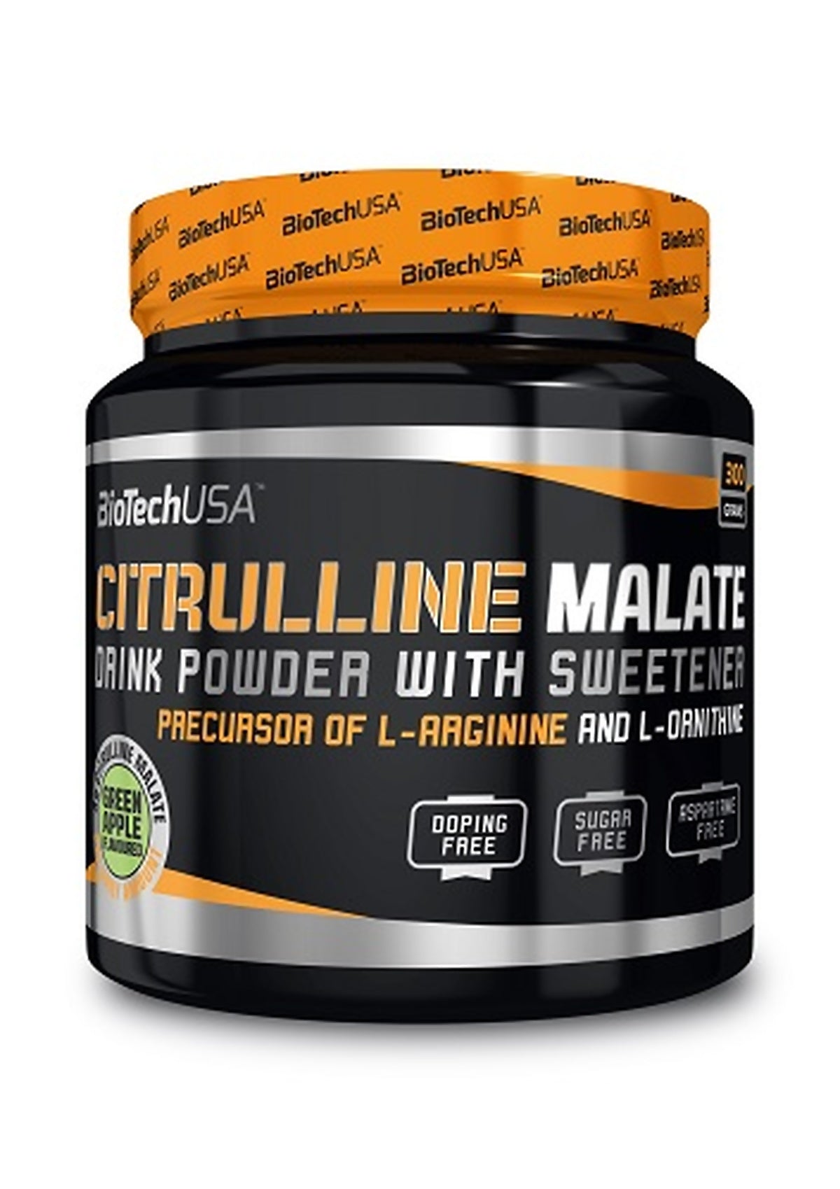 Malato De Citrulina Biotech 300 G Manzana_0