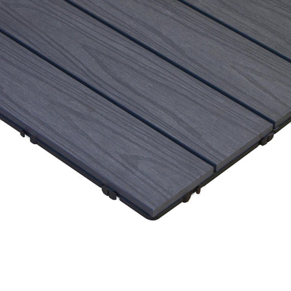 Embalagem de 4 peças compostas encapsuladas Durafloor 50x50 Dioco Grey
