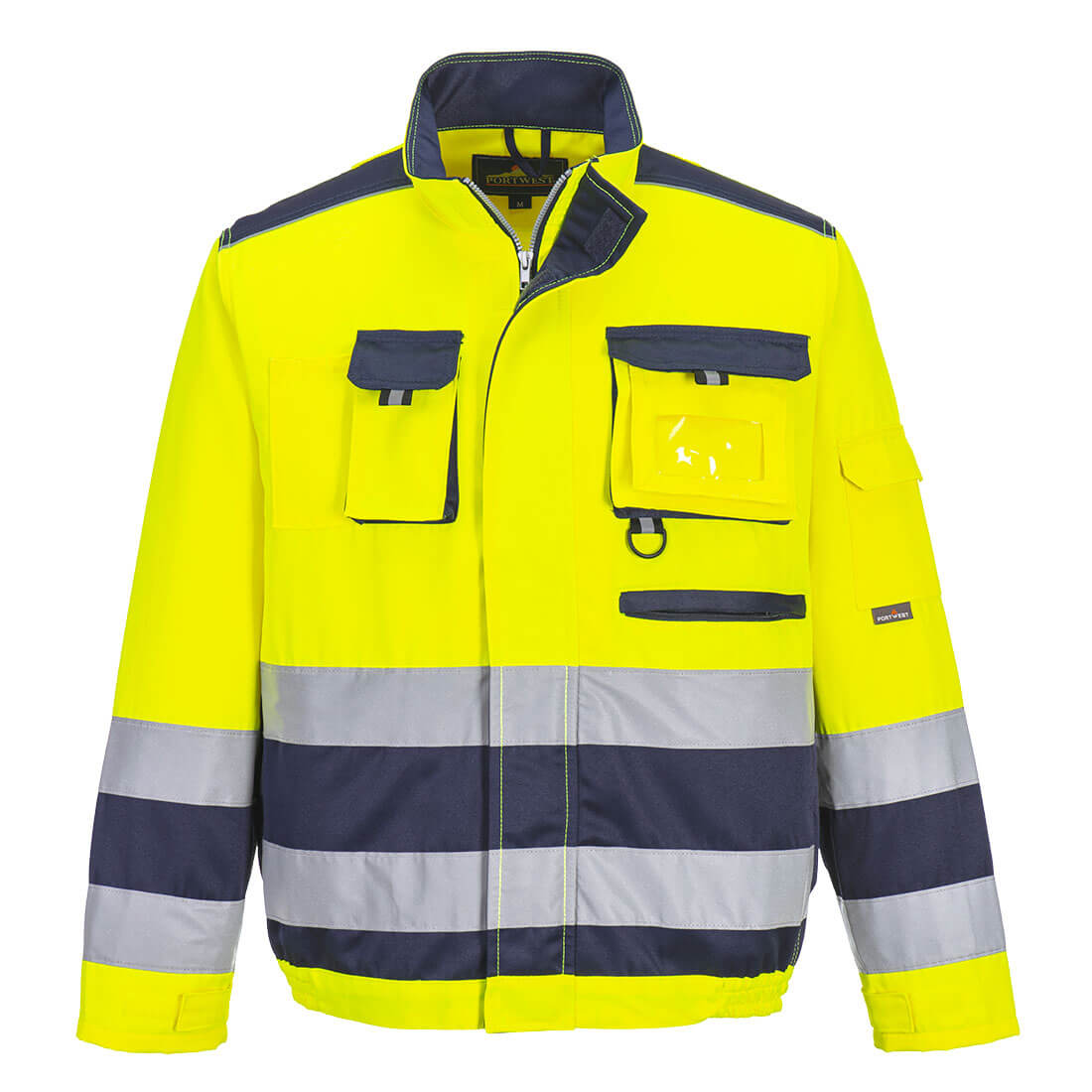 Cazadora Lille Bicolor De Alta Visibilidad Para Trabajo Seguro / Xxl / Amarillo-marino_0