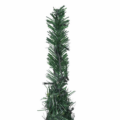 Vidaxl Árbol De Navidad Emergente Preiluminado Con Luces Verde 180 Cm_4