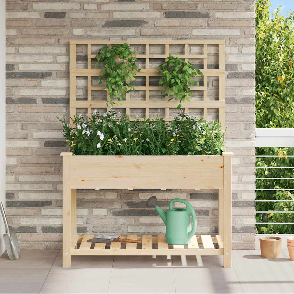 Macetero De Jardín Beige 115 X 60,5 X 153 Cm_1