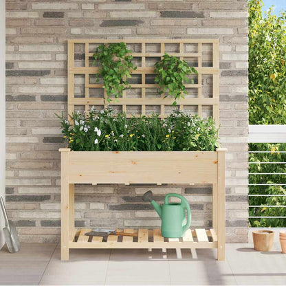 Macetero De Jardín Beige 115 X 60,5 X 153 Cm_1
