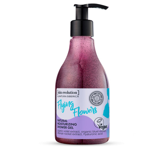Flying flower Natura Sibérica gel de banho hidratante 260 ml