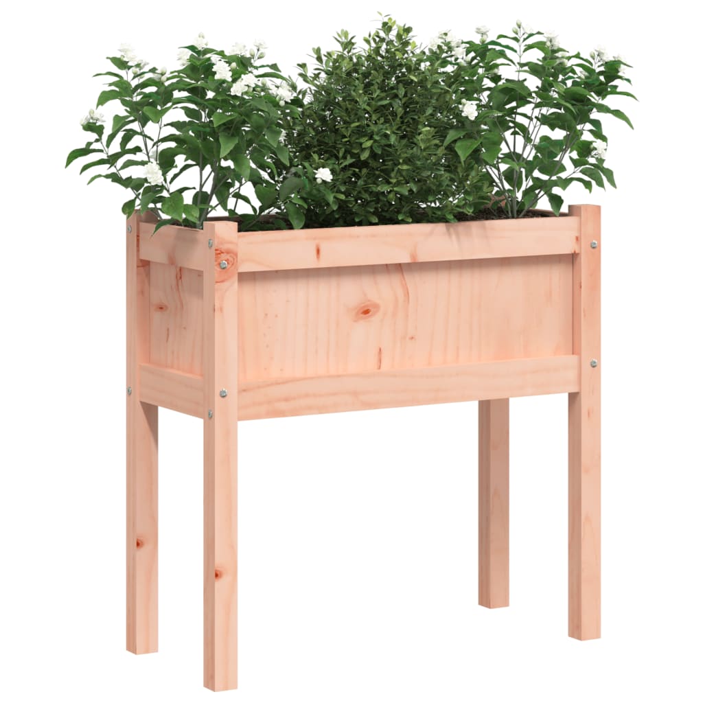 Jardinera Con Patas Madera Maciza De Abeto Douglas 70x31x70 Cm_3