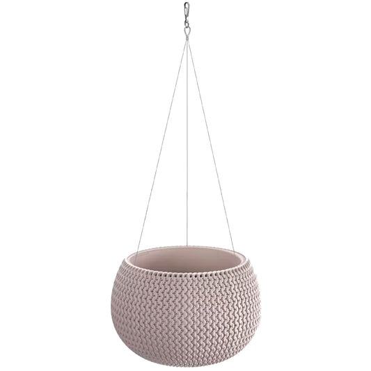 Maceta Splofy Bowl Ws 9l., Con Depósito, Dimensiones (mm) 370x370x218, Color Mocca_0