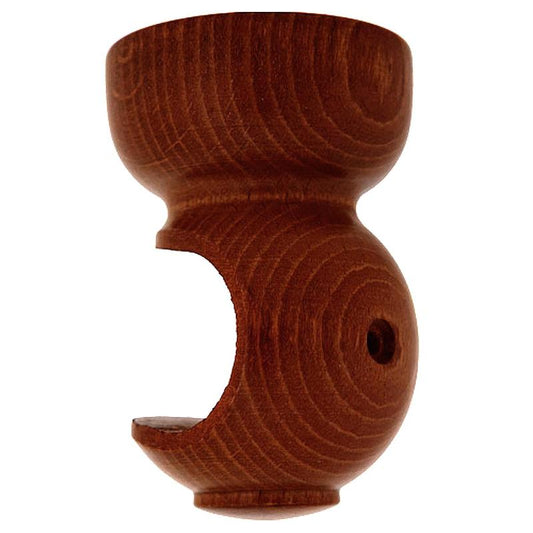Soporte Madera Liso Techo 28x82 Mm. Nogal_0