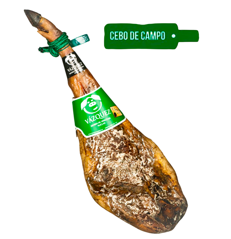 Jamón Cebo Campo Ibérico De 8 A 8,5 Kg_0