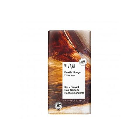 Vivani Chocolate Negro Biológico com Praliné de Avelã 100g