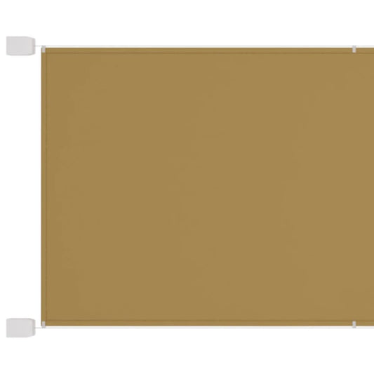 Vidaxl Toldo Vertical Beige 180x600 Cm Tela Oxford_0