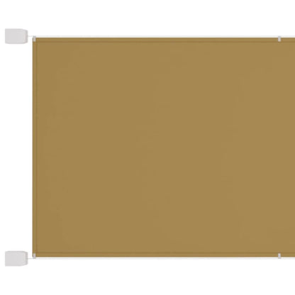 Vidaxl Toldo Vertical Tela Oxford Beige 180x360 Cm_0