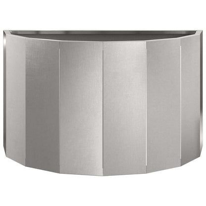 Jardinera Plateado 60 X 30 X 35 Cm Acero Inoxidable_4