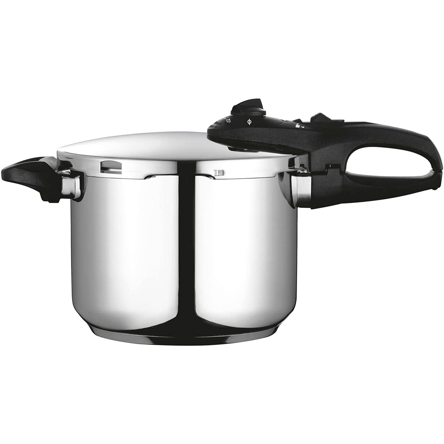 Olla A Presión 6 Litros, Inducción, Express Super Rápida, Acero Inoxidable 18/10, Todas Cocinas Fagor Duo 6 Plata_0