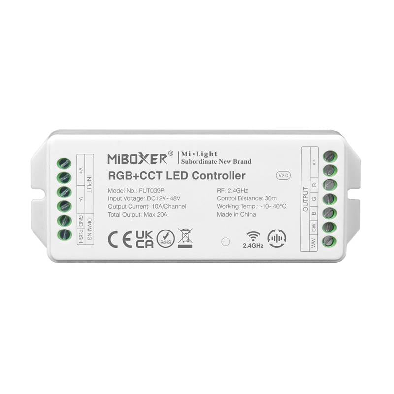 Controlador 2.4g Rf, Dc12-48v, 20a, Rgb+cct_1