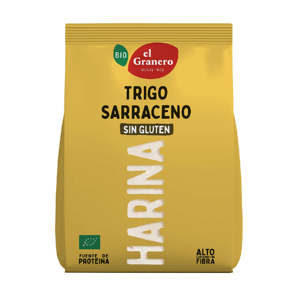 Farinha de Trigo Sarraceno Biológica El Granero 500 g