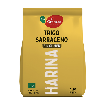 Farinha de Trigo Sarraceno Biológica El Granero 500 g