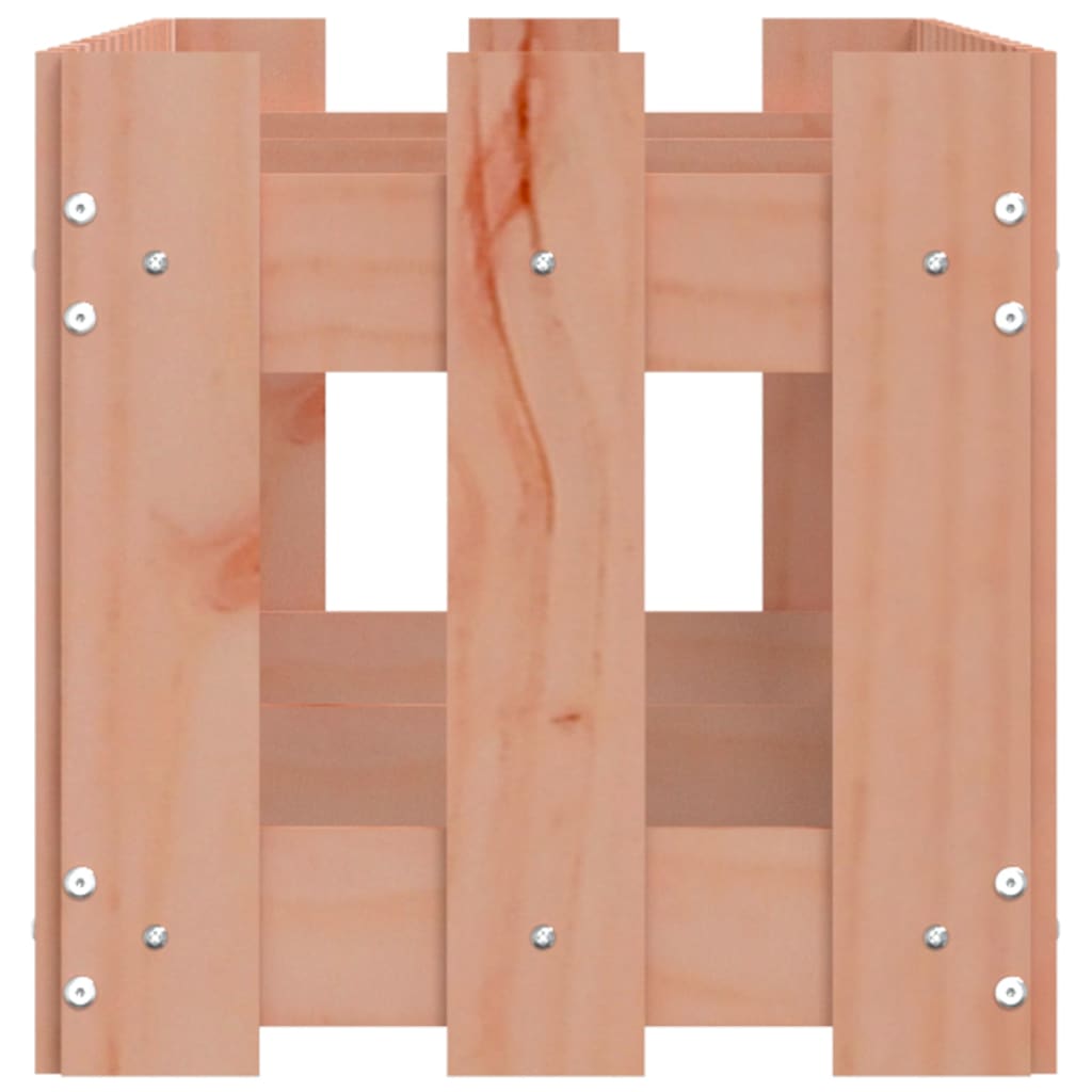 Arriate Elevado Jardín Valla Madera Maciza Douglas 150x30x30 Cm_5