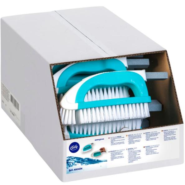 Pincel para linha de água verde