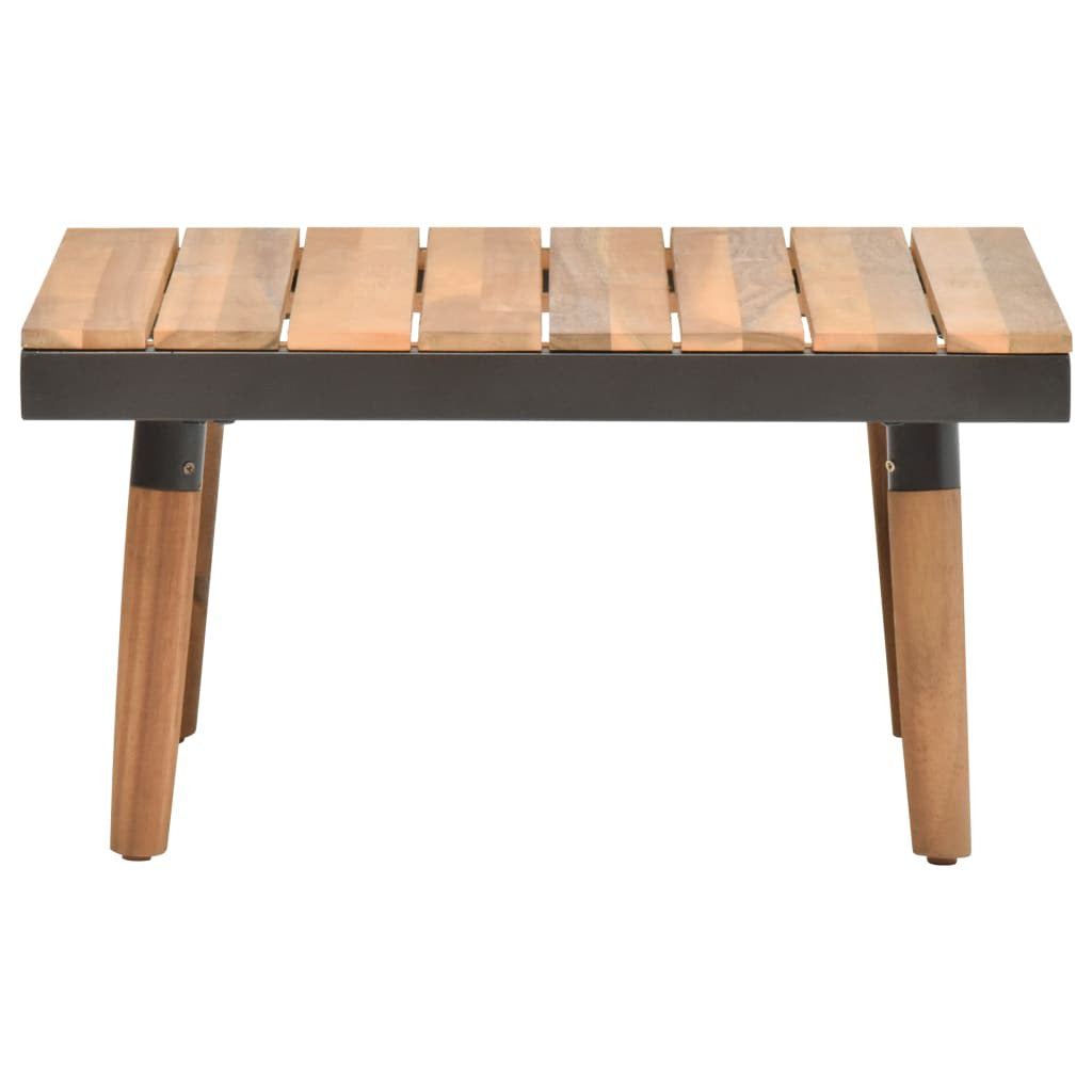 Vidaxl Set Muebles De Jardín 4 Piezas Y Cojines Madera Maciza Acacia_3