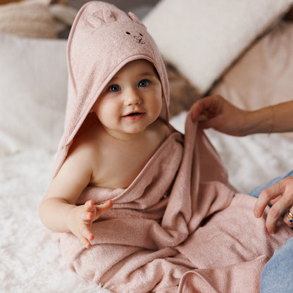 Babyono Capa De Baño Bamboo Xl Para Bebés Conejito | Calor, Suavidad Y Protección Desde El Primer Día_2