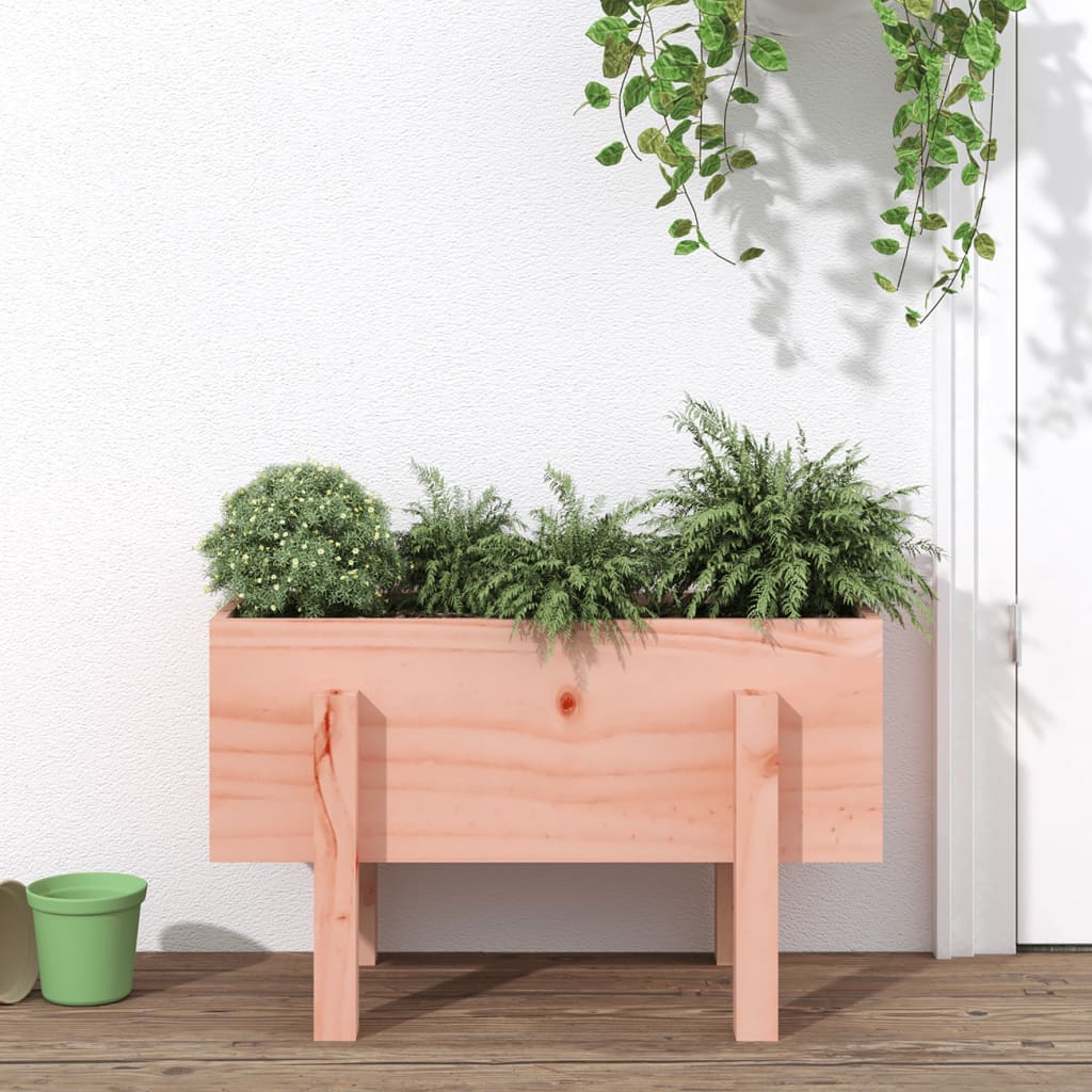 Jardinera Madera Maciza De Abeto Douglas 62x30x38 Cm_1