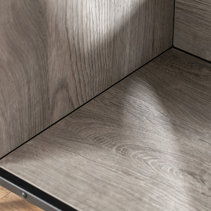 Pawhut Casa Para Gatos De Madera Mesa Auxiliar Con 2 Estantes Y Cojín Extraíble_3