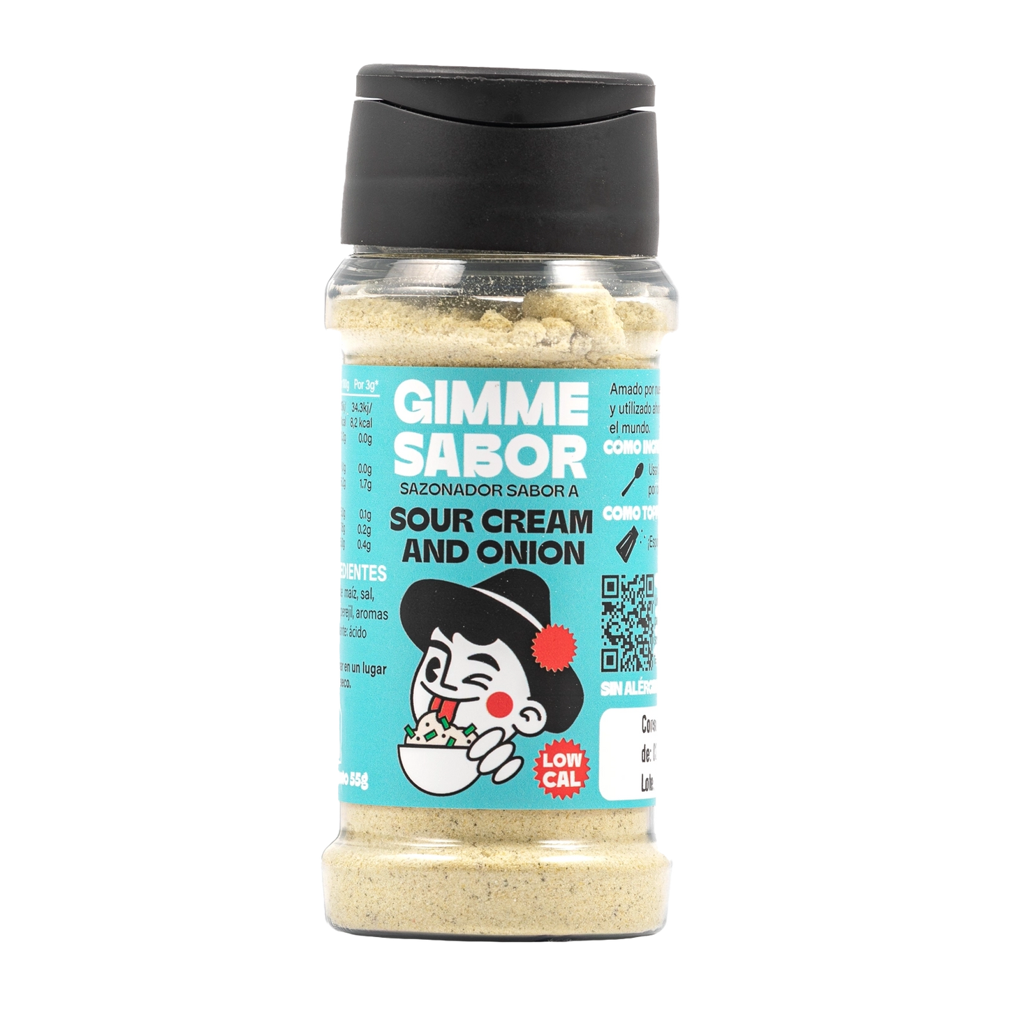 Sazonador vegetal sabor sour cream and onion_0