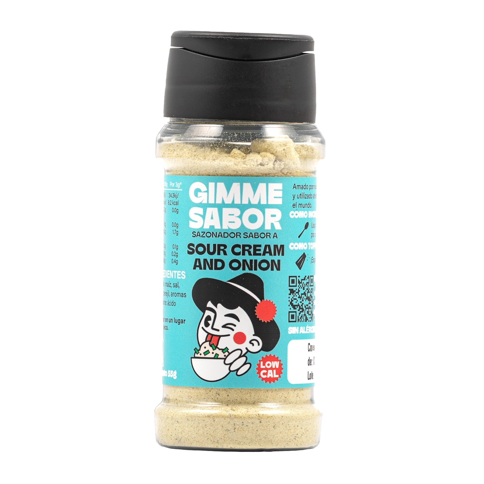 Sazonador vegetal sabor sour cream and onion_0