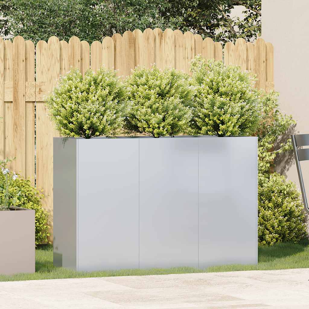 Jardinera 120x40x80 Cm De Acero Galvanizado_2