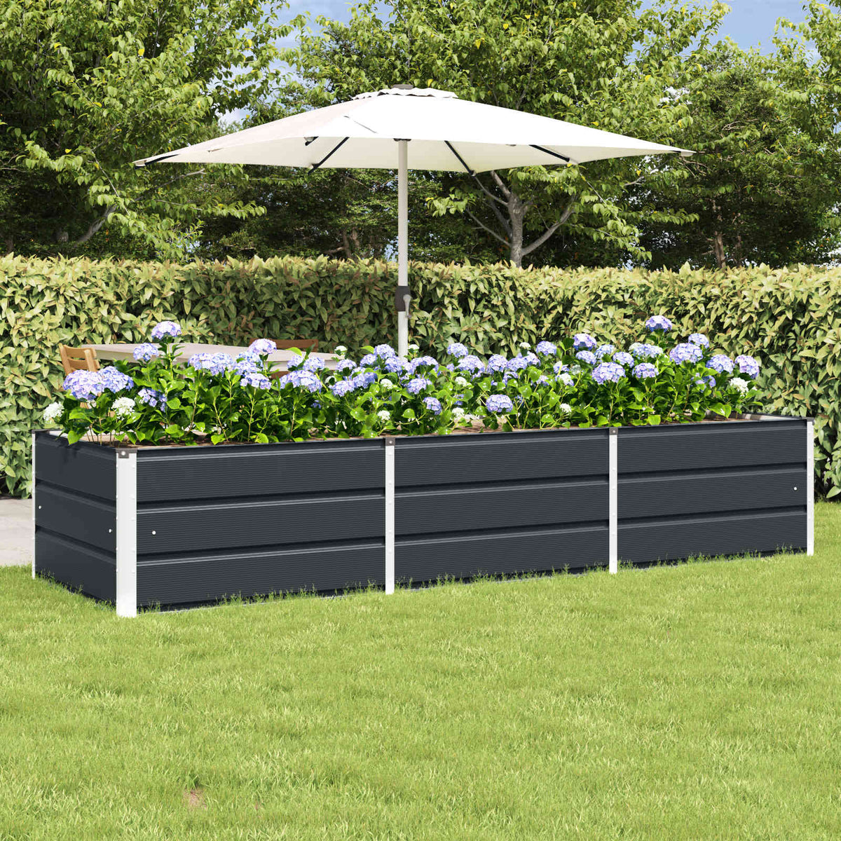 Jardinera Antracita 240 X 80 X 45 Cm Acero_1