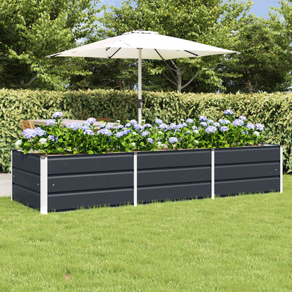 Jardinera Antracita 240 X 80 X 45 Cm Acero_1