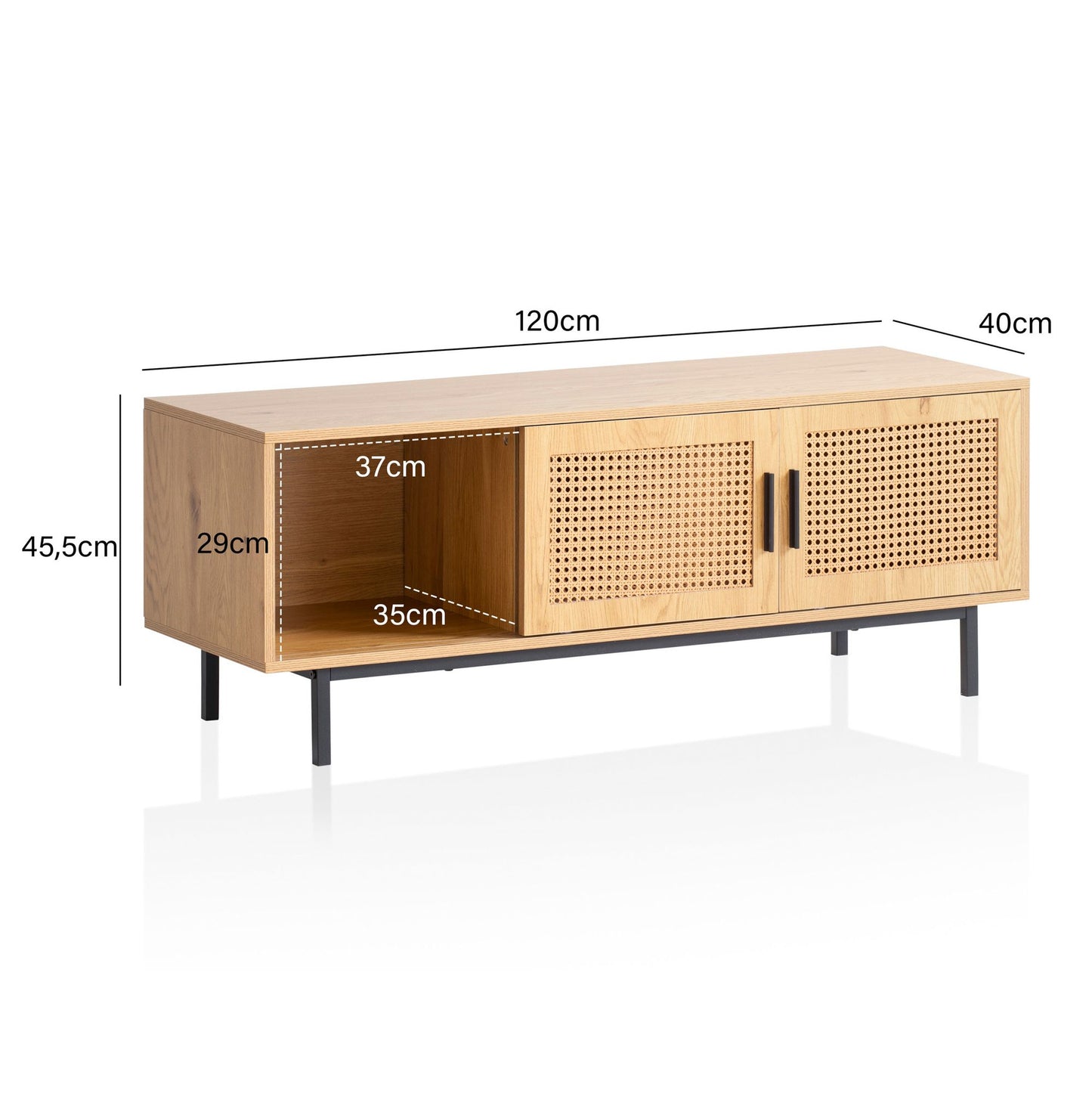 Mueble De Tv Moderno Y Funcional Modelo Wl6.832_3