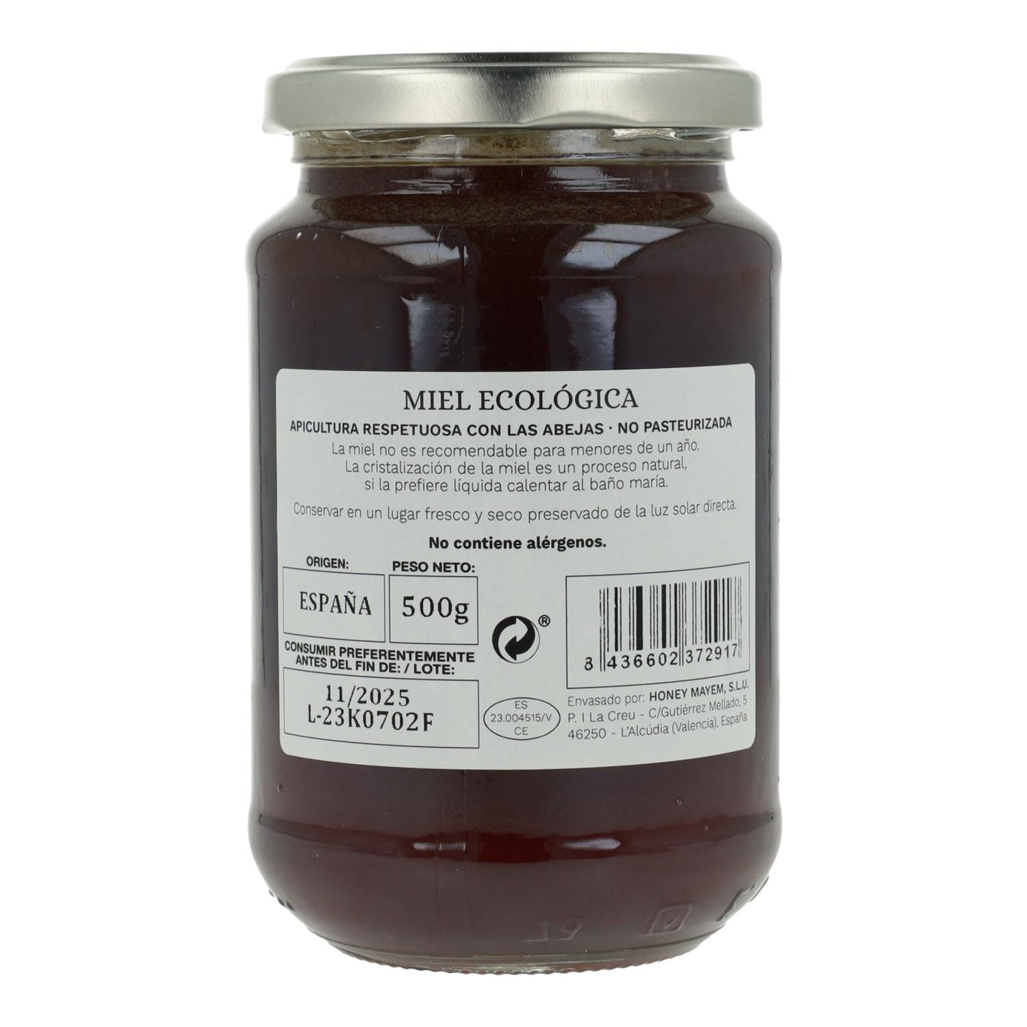 Mel biológico da montanha Mayem 500 g