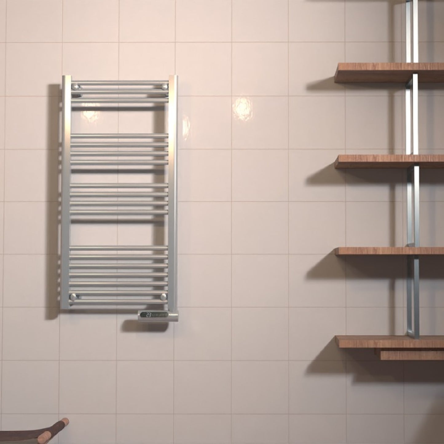 Cecotec Toallero Eléctrico Ready Warm 9200 Smart Towel Steel_1