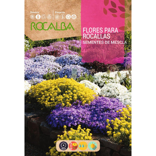 Sementes de flores para jardins ornamentais