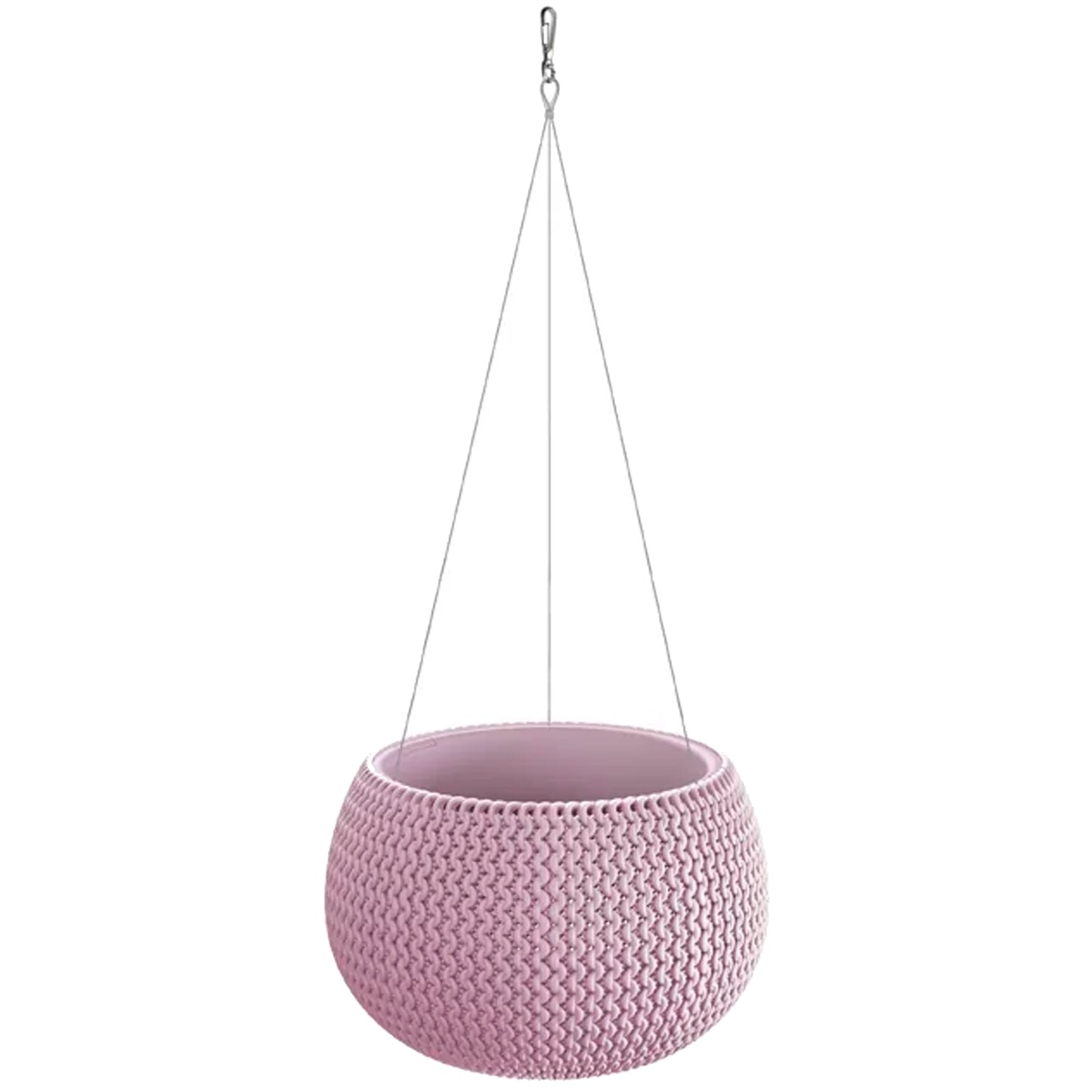 Maceta Splofy Bowl Ws 9l., Con Depósito, Dimensiones (mm) 370x370x218, Color Arándano Claro_0