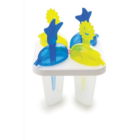 Conjunto de 4 formas para picolé Jogbar