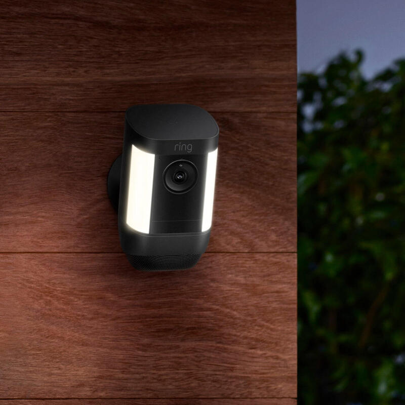Ring Spotlight Cam Pro Battery Caja Cámara De Seguridad Ip Exterior 1920 X 1080 Pixeles Techo/pared_1