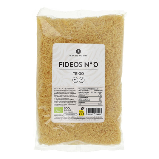 Macarrão de Trigo Biológico Planeta Huerto nº 0 500g