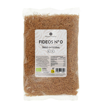 Noodles Integrais Biológicos Planeta Huerto nº 0 500g