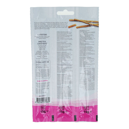 Kit Cat Cat Stick - Frango &amp; Pato e Mirtilos 15g Snack semi-húmido para gatos