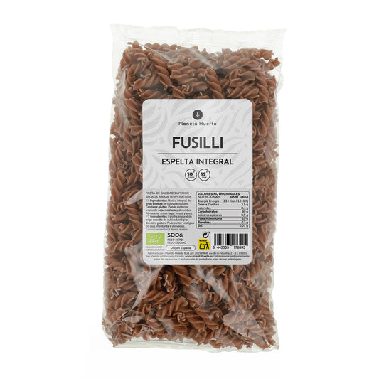Fusilli de espelta integral ECO Planeta Huerto 500gr