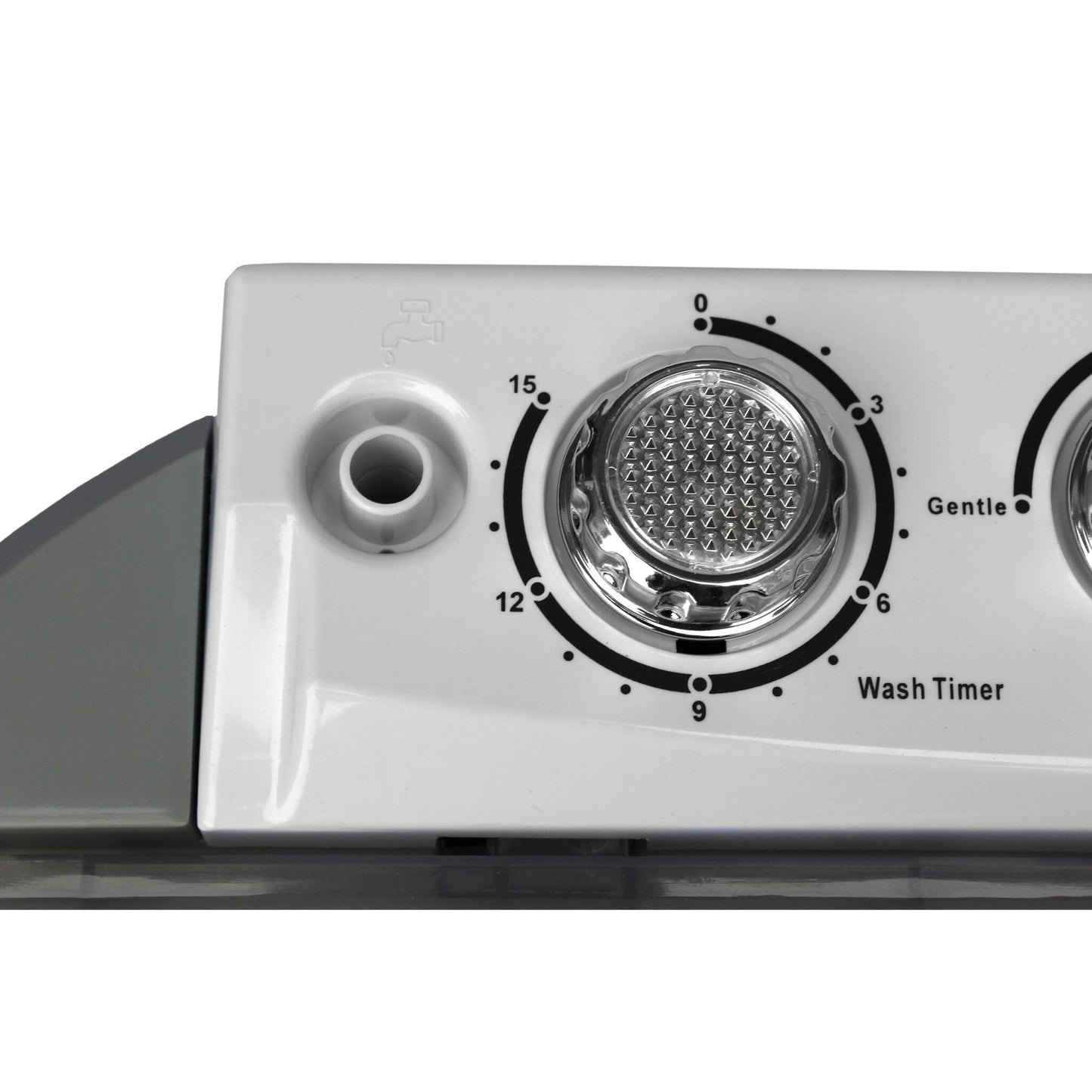 Mini Lavadora Centrifugadora Portátil, 3kg Lavado, 2 Compartimentos, Programa Lavado 15m Camry Cr 8052, Blanco/gris_5