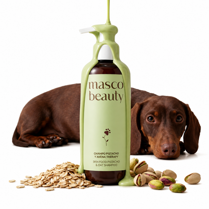 Champú para perros con avena y pistacho Masco Beauty 250 ml