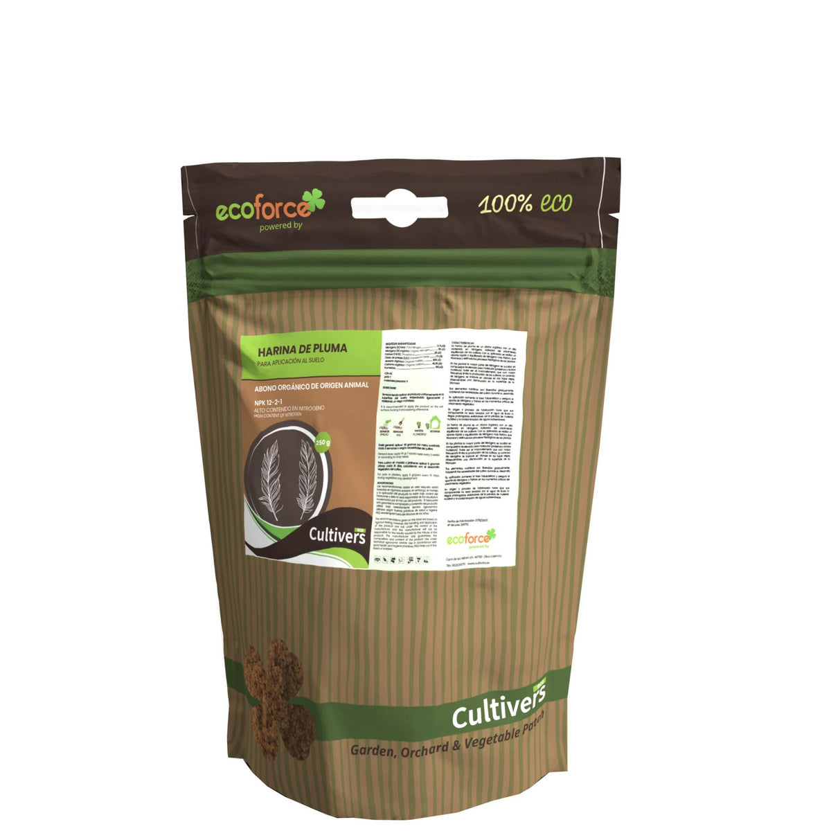 Harina de pluma Npk 12-2-1 Cultivers_1