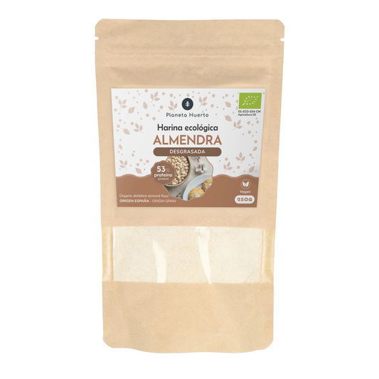 Farinha de amêndoa desengordurada Planeta Huerto ECO 250 g