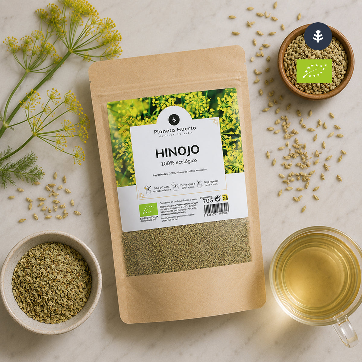 Funcho ECO Planeta Huerto 70g